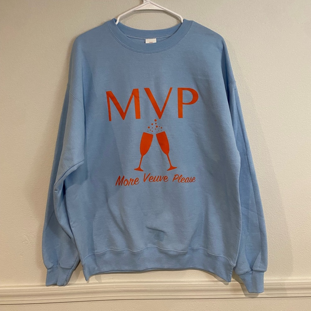 Oversized‎ MVP More Veuve Please Crew Neck Size Large